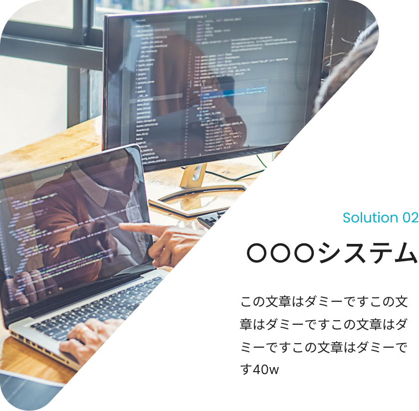 ○○○システムのイメージ